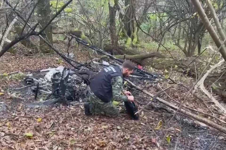 При крушении дельтаплана разбились два человека. Фото: Западное межрегиональное следственное управление на транспорте.