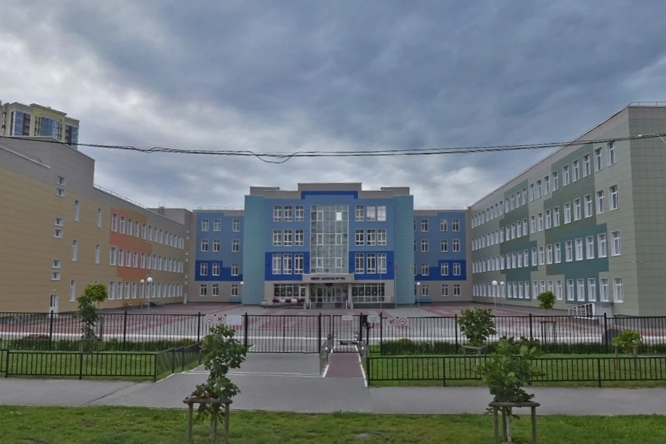 Рязанцы пожаловались губернатору на давку в школе №75. Фото: Яндекс.