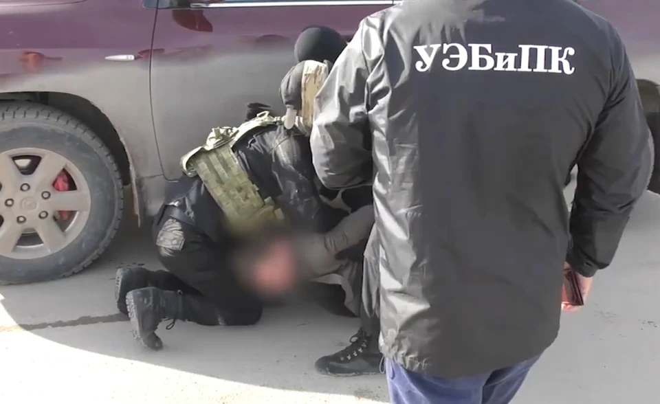Задержание подозреваемых 9 сентября. Фото: скриншот видео МВД Якутии