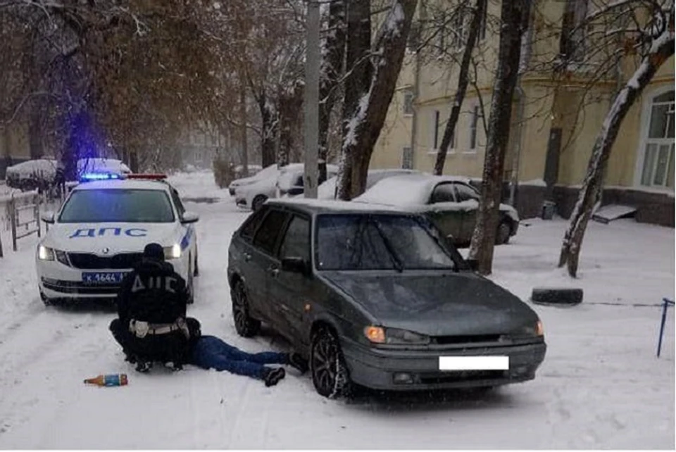 Погоня произошла на Уралмаше. Фото: пресс-служба ГУ МВД по Свердловской области