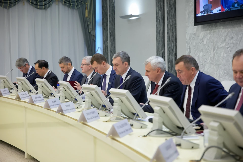Главы дальневосточных регионов обсудили вопросы, связанные с реализацией национальных проектов. Фото: пресс-служба правительства Амурской области.