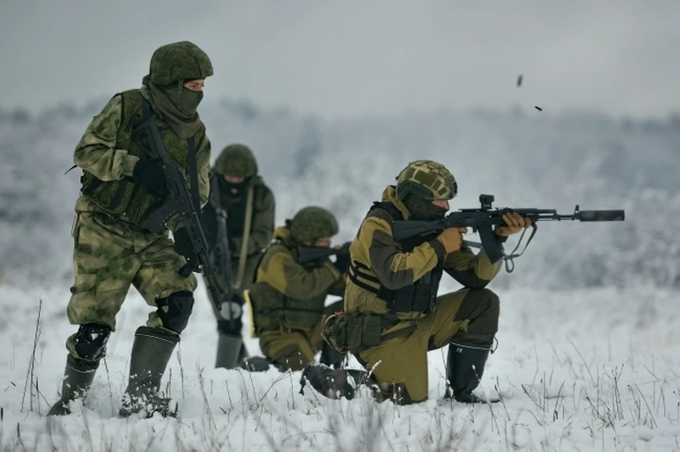 Подготовка мобилизованных. Из архива.