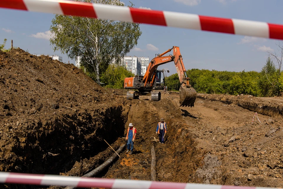 Первые 600 метров дороги начали прокладывать в августе этого года