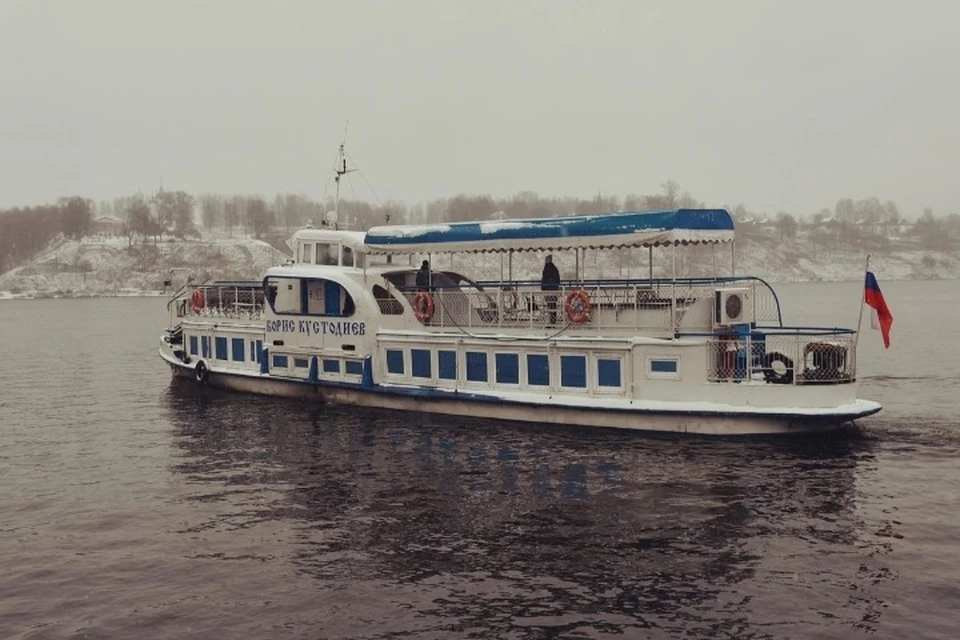 В Тутаевском районе теплоход «Борис Кустодиев» завершил свою работу. ФОТО: администрация Тутаевского района