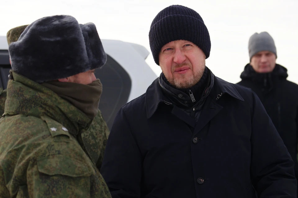 Виктор Томенко в Оренбургской области. Фото: Антон Червяков