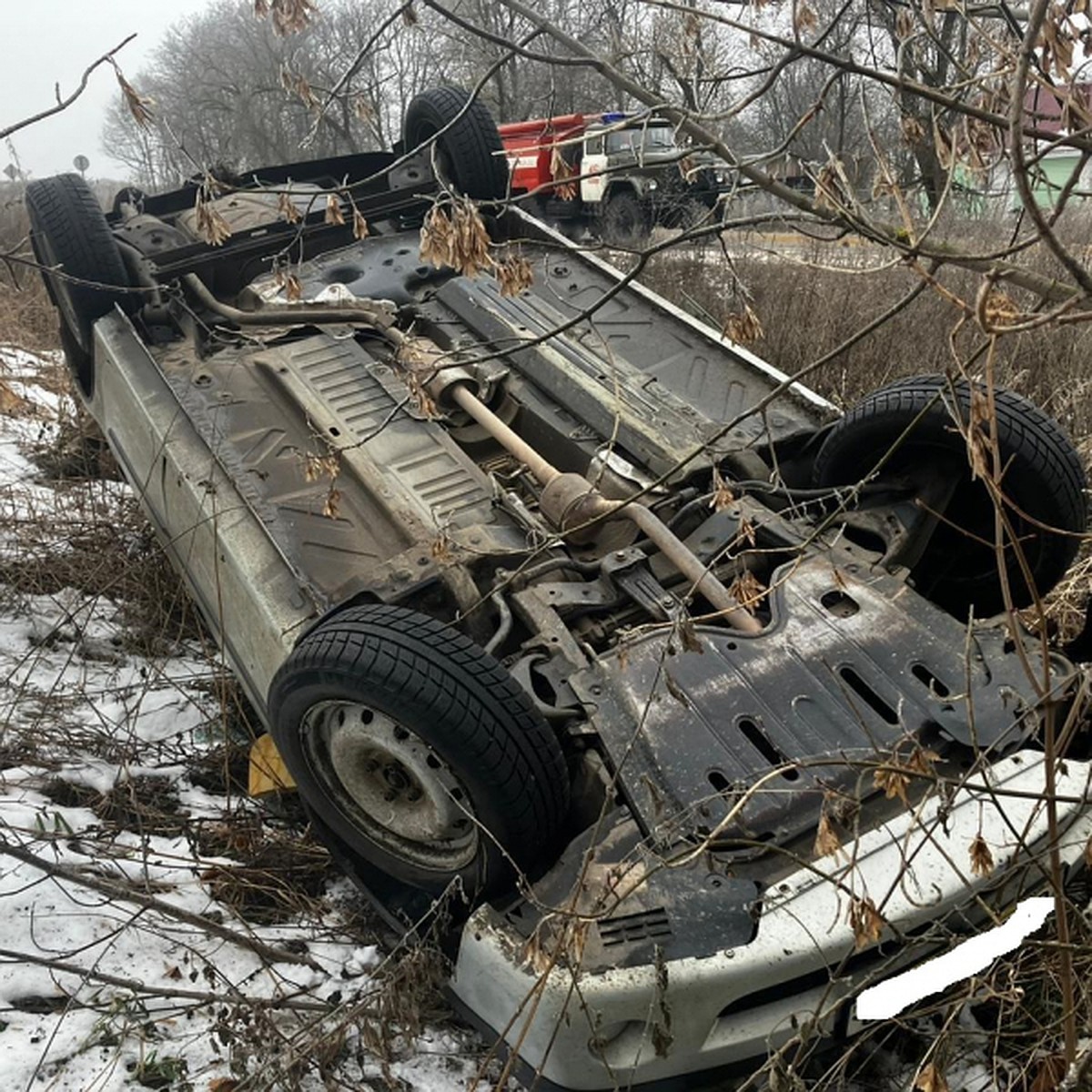 В Ухоловском районе 83-летний пенсионер на Renault на скорости вылетел в  кювет - KP.RU