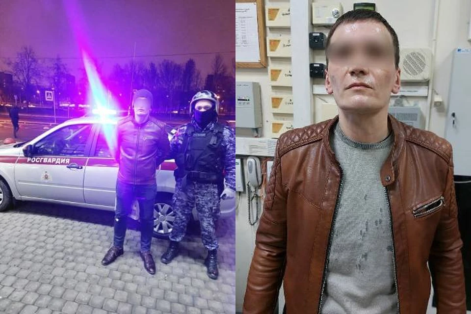 Вора поймали на краже футболок в ТЦ Петербурга / Фото: Росгвардия