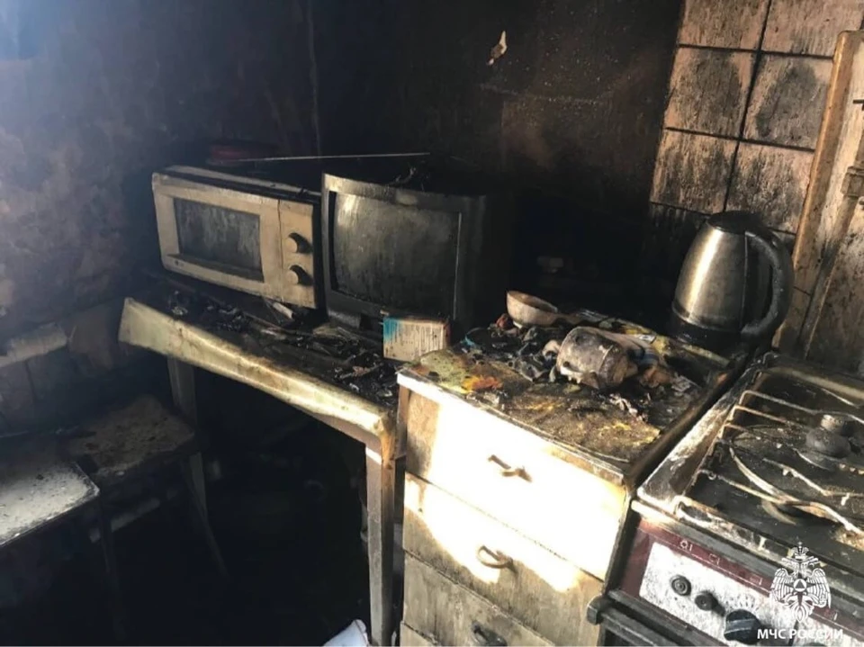 При пожаре в жилом доме в поселке Красный Яр Ульяновской области в огне погибла 85-летняя женщина