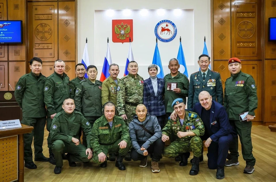 Награды вручены вилюйским воинам СВО Глава Якутии в четверг во время командировк