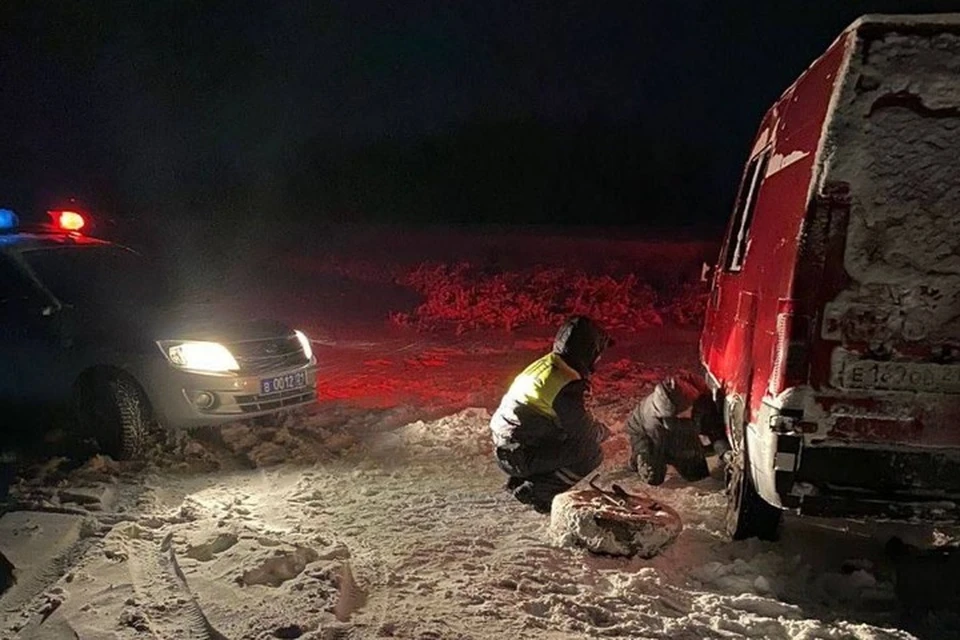 Инцидент произошел на трассе в Алатырском районе. Фото: ГИБДД Чувашии