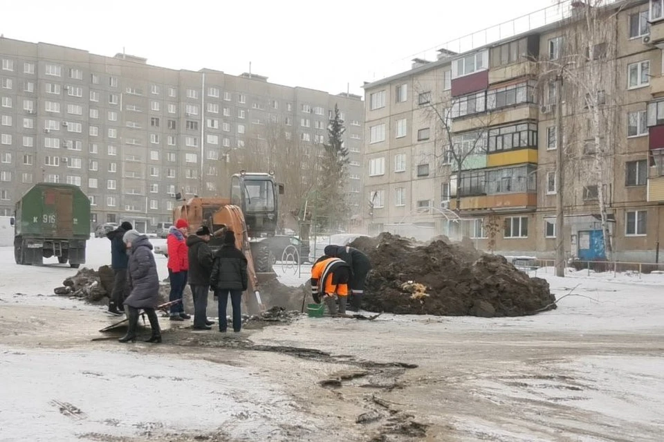 Ремонтные работы планируют закончить до конца дня