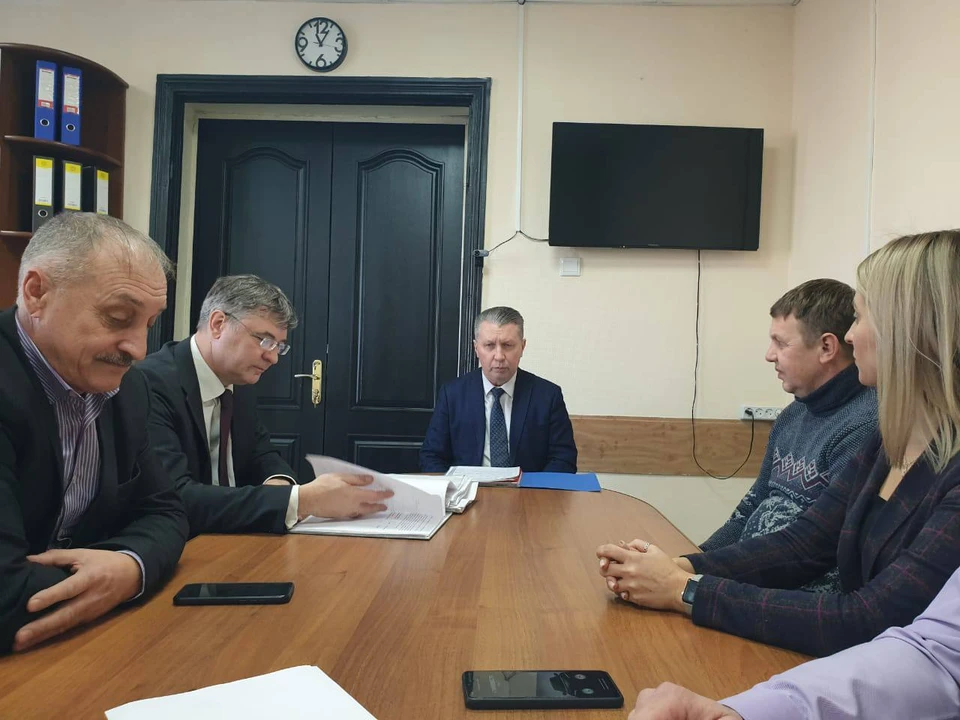 Алексей Стрельников на конкурсной комиссии