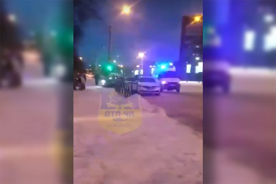 О том, что произошло на улице Копытова, рассказали очевидцы. Фото: скриншот видео