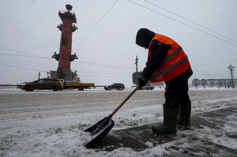 Много снега выпадет в Петербурге в конце декабря