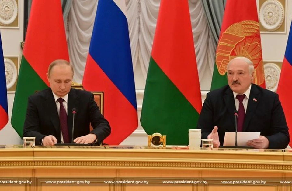 Путин и Лукашенко ответили на предположения о поглощении Беларуси Россией. Фото: president.gov.by