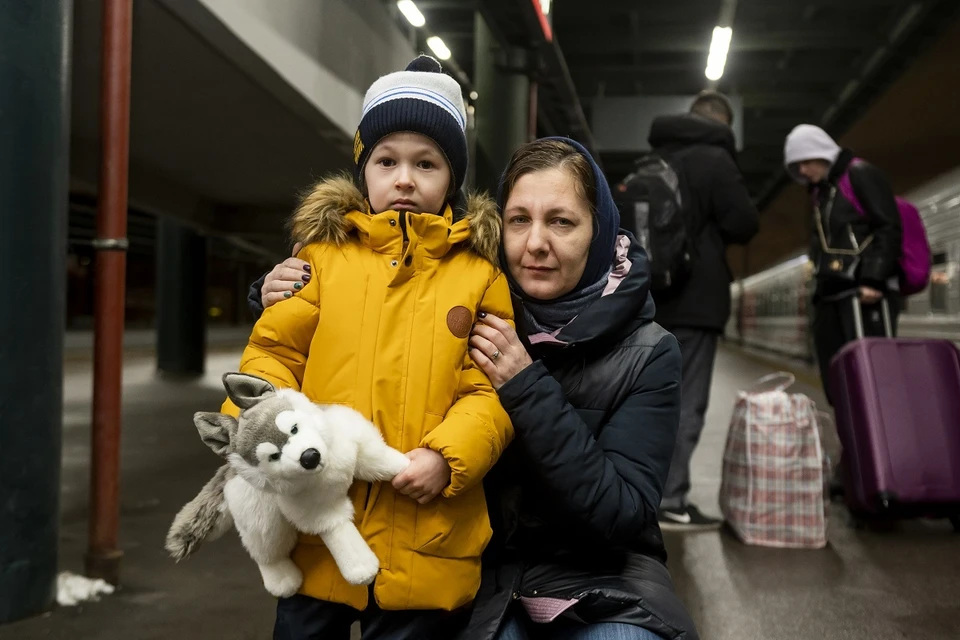 Утром 20 декабря мама с сыном вернулись в Петербург после года разлуки