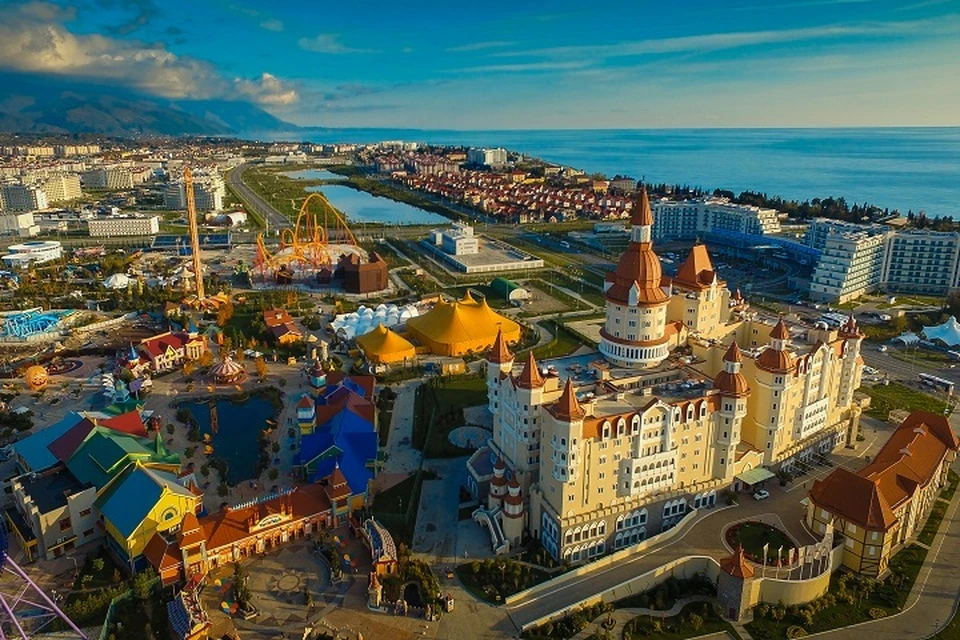 Курорт занял второе место.