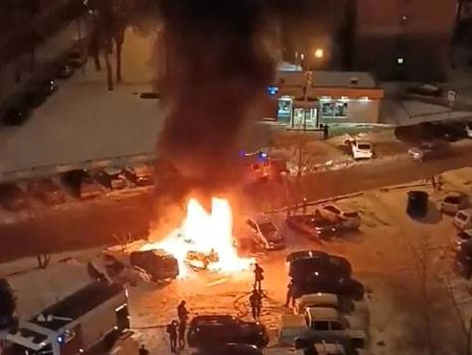 Фото: скриншот видео из групп "ЧС Тюмень".