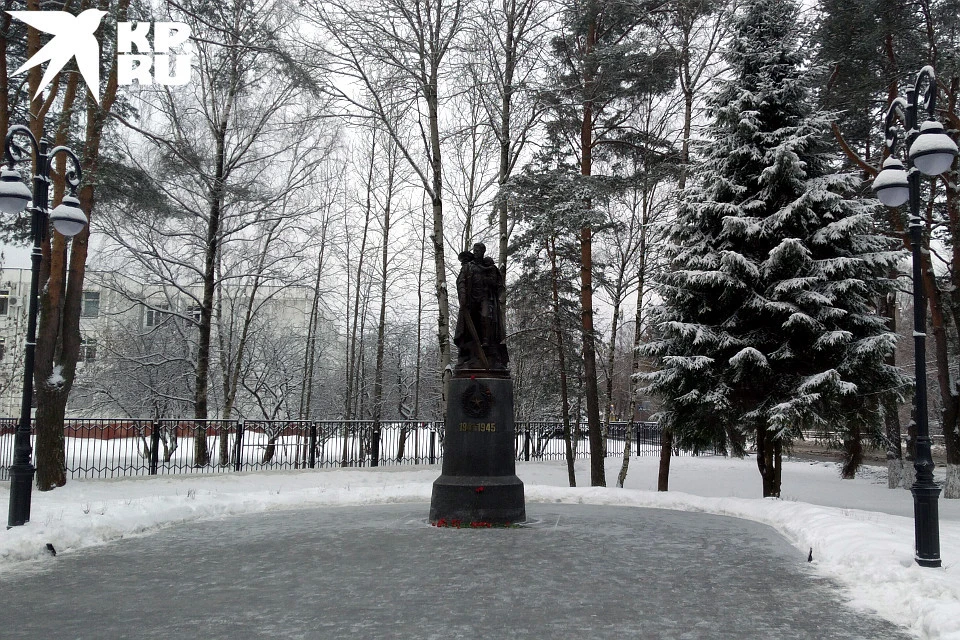 Обновленный памятник.