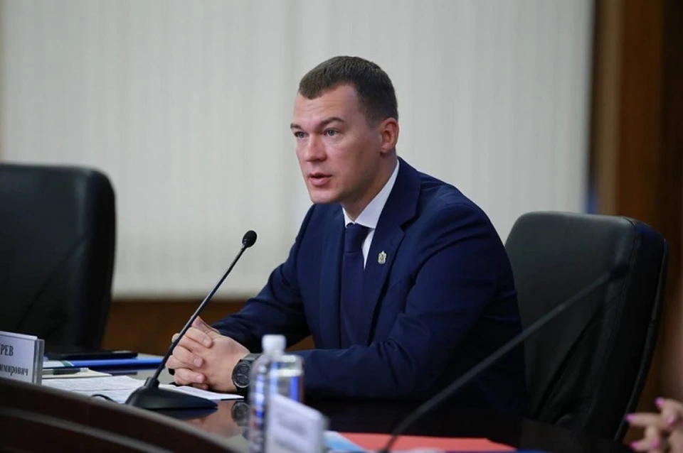 Михаил Дегтярев поздравил с Рождеством жителей Хабаровского края Фото: Антон Шевченко