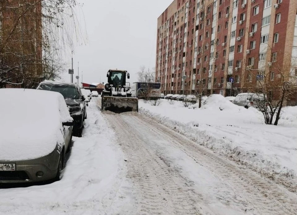Глава Самары поручила устранить все недочеты по уборке дорог от снега.
