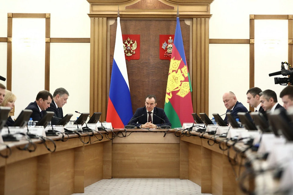 Строительство промпарка обсудили на расширенном планерном совещании Фото: пресс-служба администрации Краснодарского края