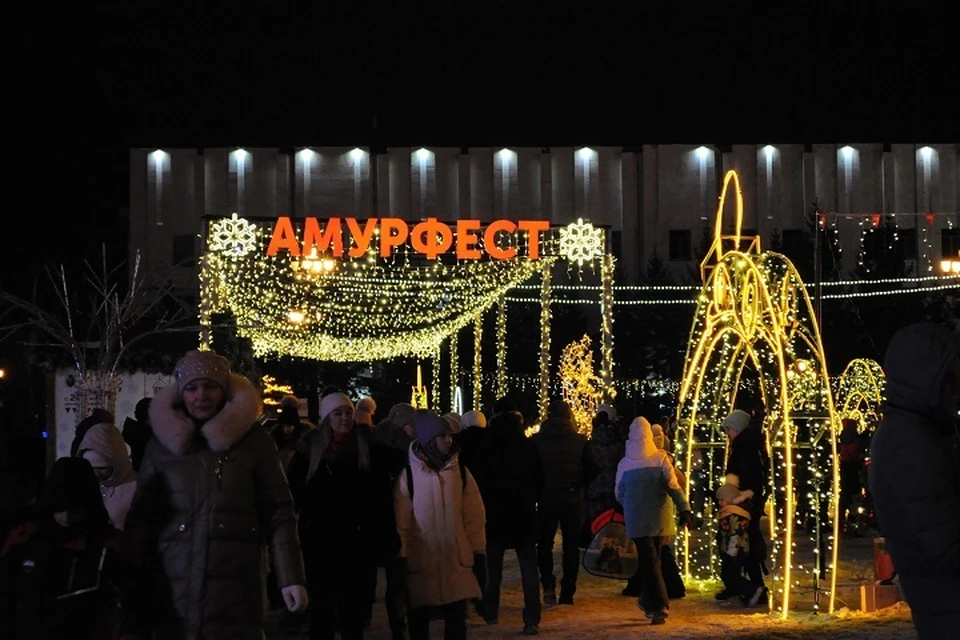 Работу ярмарки «АмурФест. Зима» продлили до 15 января в Хабаровске Фото: amurfest.ru