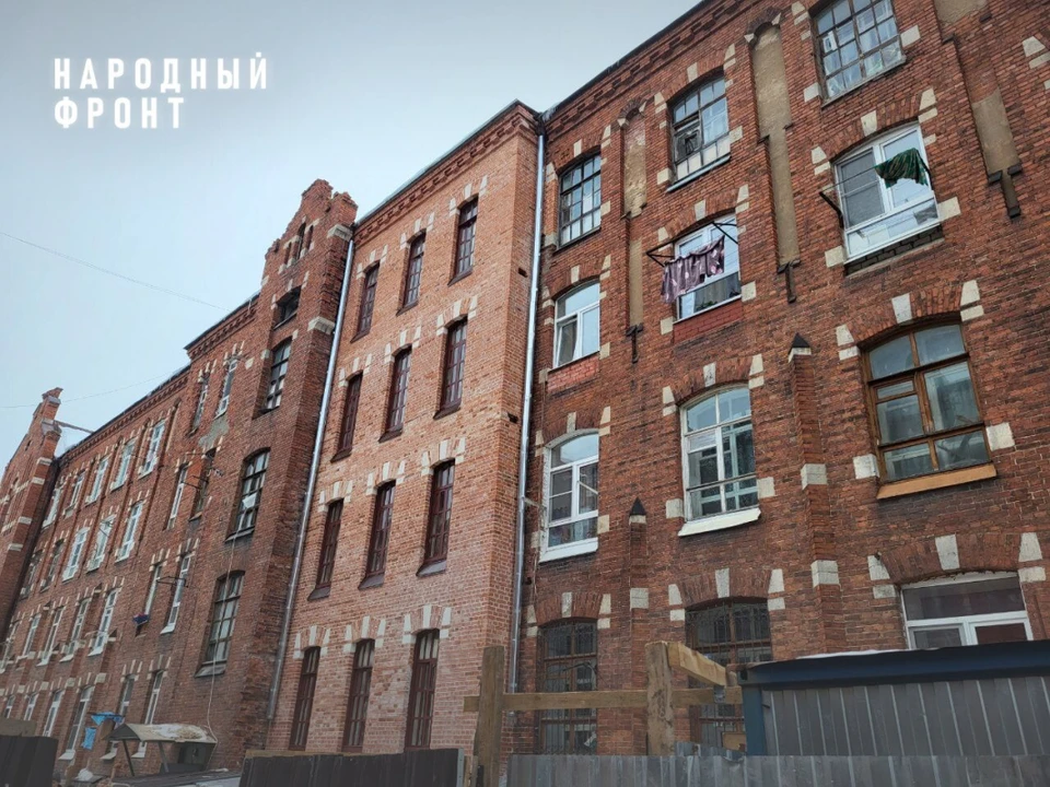 В казарме Берга восстановили стену и отремонтировали санузлы Фото: onf.ru