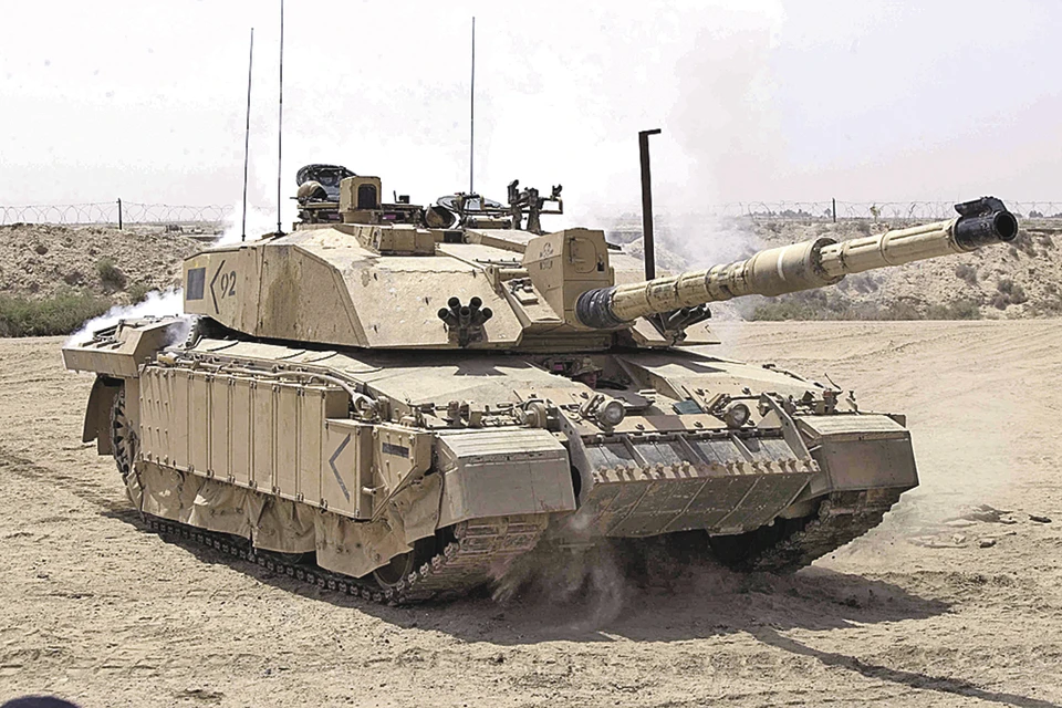 Вот такие танки «Челленджер 2», воевавшие еще в Ираке, Лондон готов отдать Киеву.