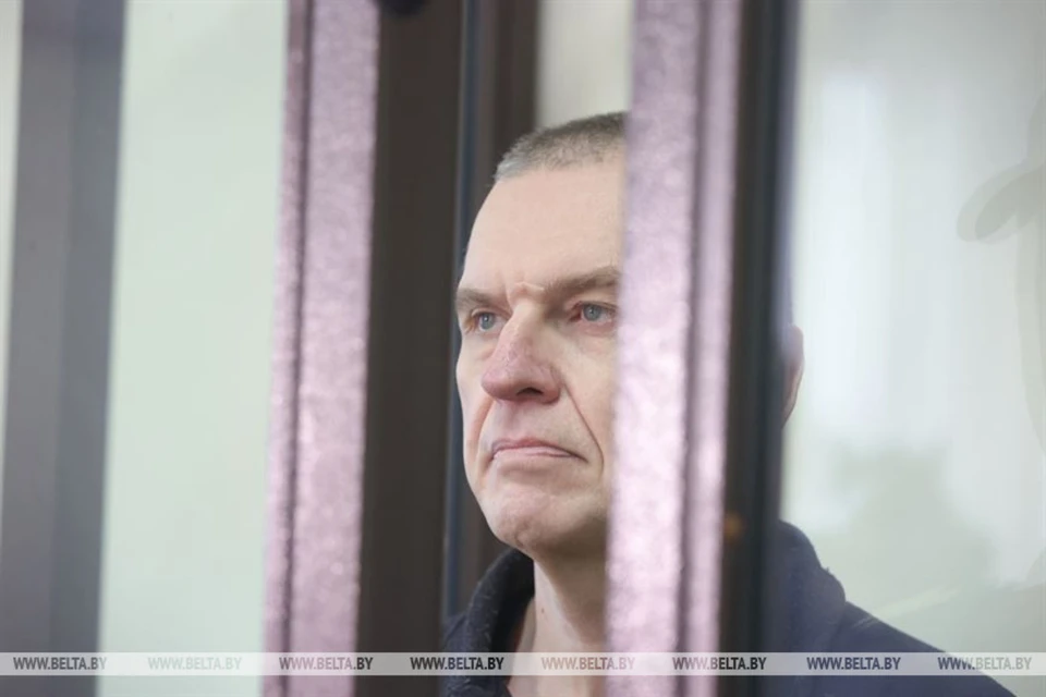 Процесс над Почобутом проходит в закрытом режиме в Гродненском областном суде. Фото: БелТА/Леонид Щеглов