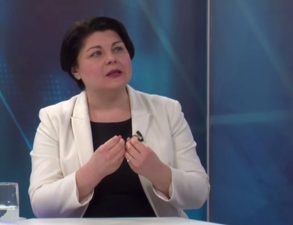 Наталья Гаврилица рассказала и о трудной истории правительства. Фото: скриншот видео