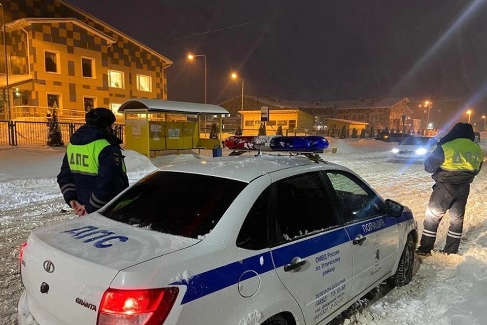 Вечером 17 января в Угличе полицейским пришлось применить табельное оружие. ФОТО: Отдел Госавтоинспекции по Угличскому району