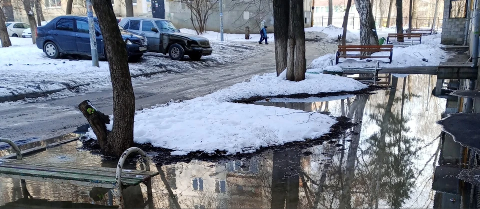Новый водоем появился в еще одном дворе. Фото: "Подслушано Самара"