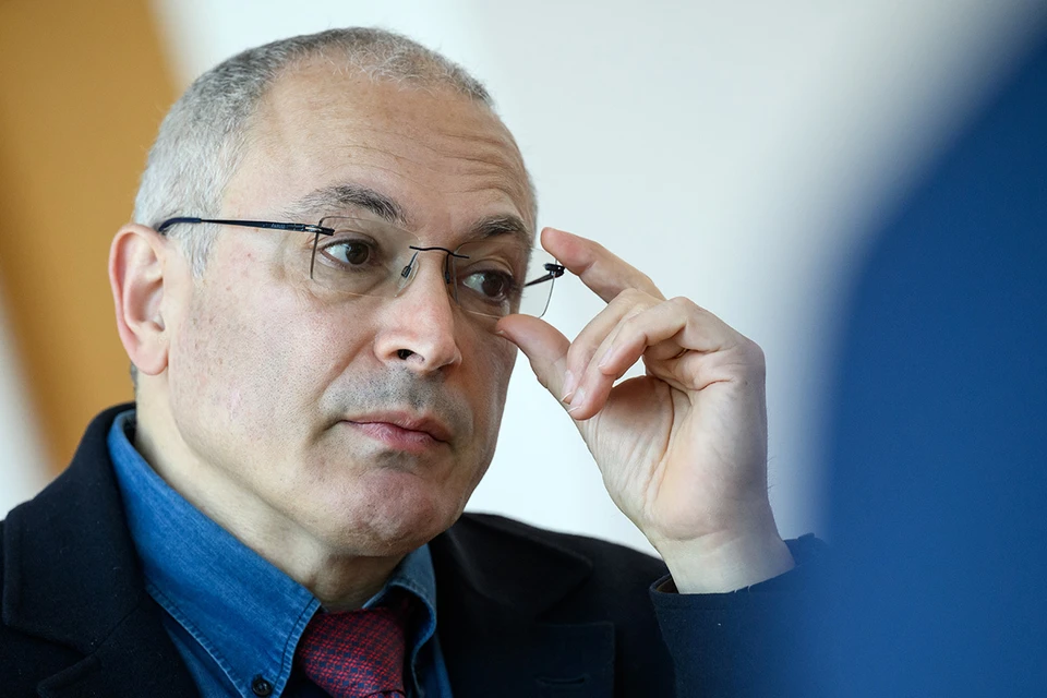 Иноагент Михаил Ходорковский, проживающий в Лондоне, один из авторов статьи с призывами к Западу против Путина.