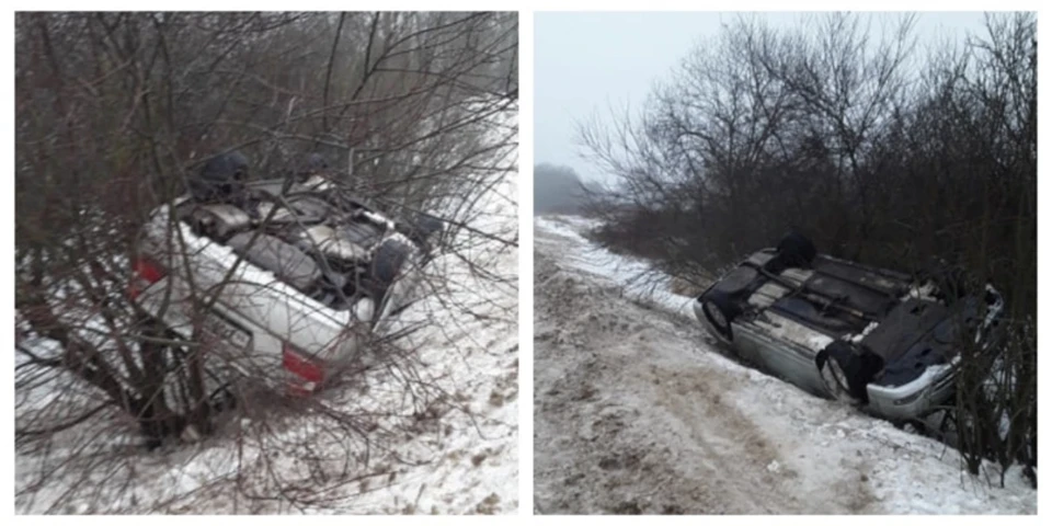 Смолянин попал в ДТП на угнанной им из автосервиса «Тойоте». Фото: «Подслушано Смоленск» в соцсетях.