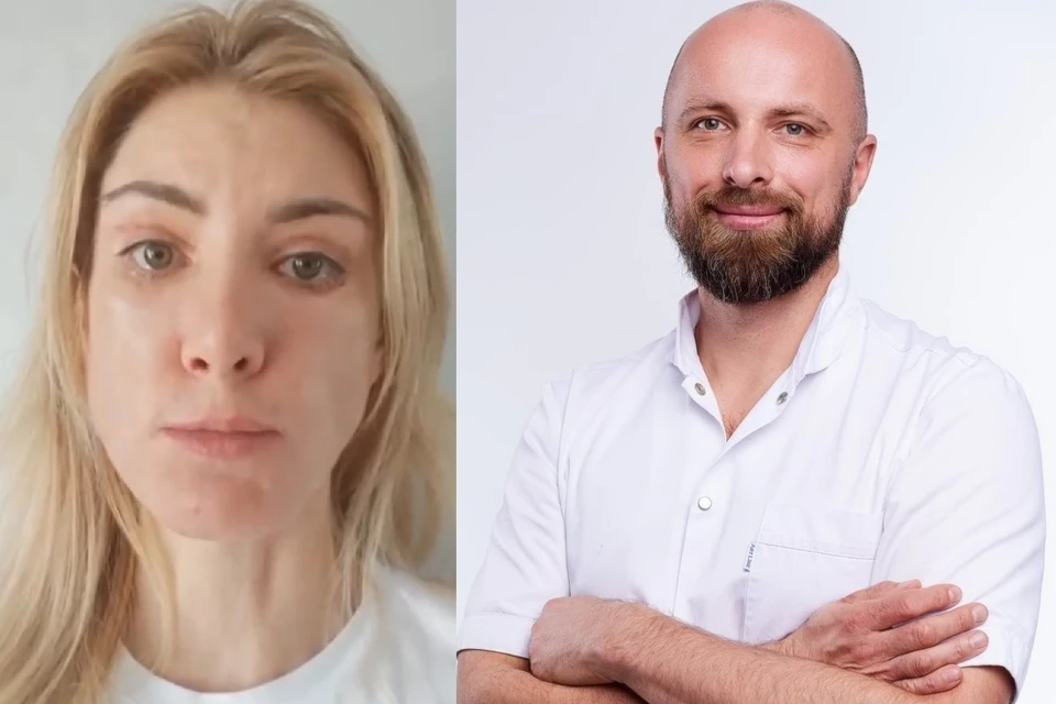По словам Юлии Тарасевич (слева), лечь под нож ее уговорил Андрей Комаров.