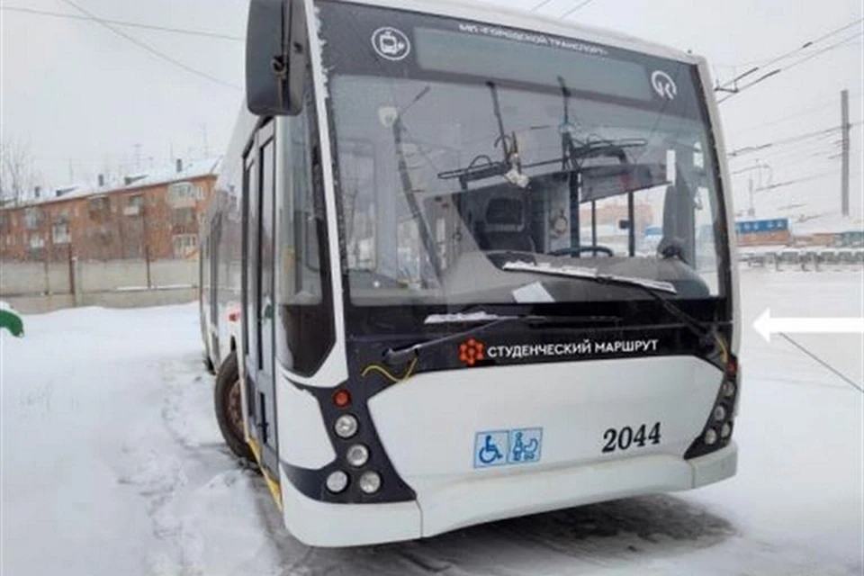 В Красноярске с 11 сентября запустят студенческие троллейбусы. Фото: администрация города