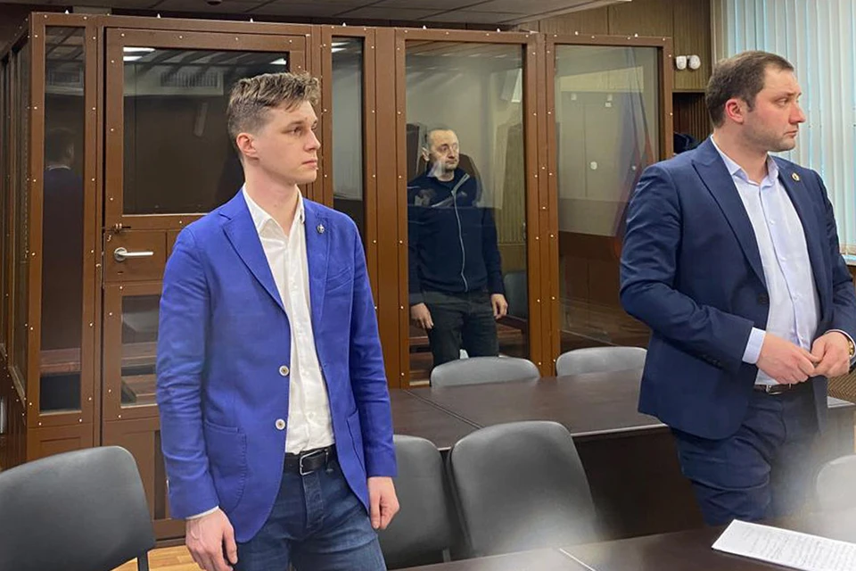Тверской суд Москвы принял решение отправить под арест администратора Телеграм-канала «Новый век» Александра Гусова. Фото: Пресс-служба Тверского суда/ТАСС