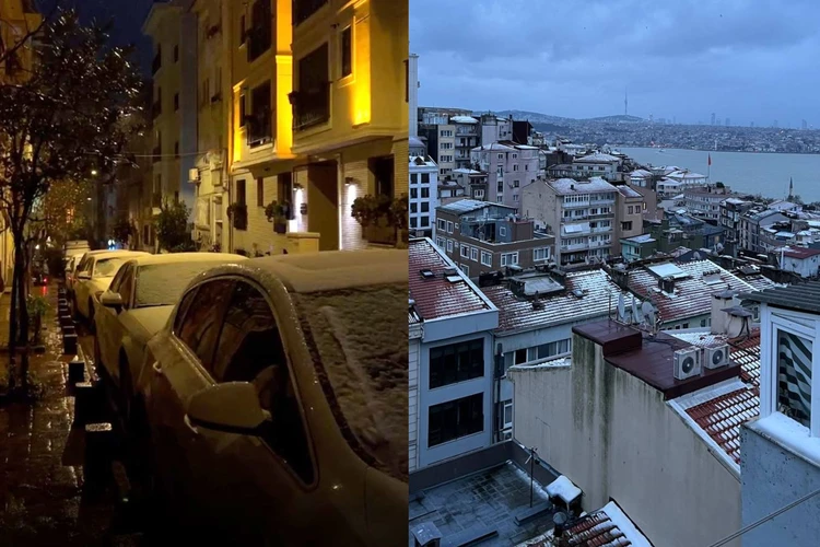 «Доставка не работает, уроки отменили»: на Стамбул обрушился небывалый снегопад