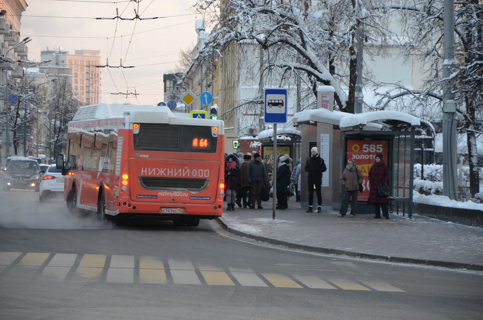 Самый высокий выпуск автобусов НПАТ отмечен утром 8 февраля