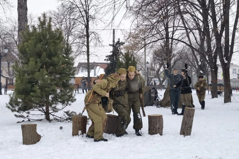 Мероприятие провели накануне 80-летия со Дня освобождения краевой столицы от немецко-фашистской оккупации. Фото: пресс-служба администрации Краснодара