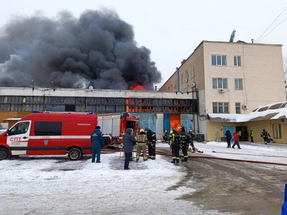 Пожар произошел в картире, расположенной на втором этаже