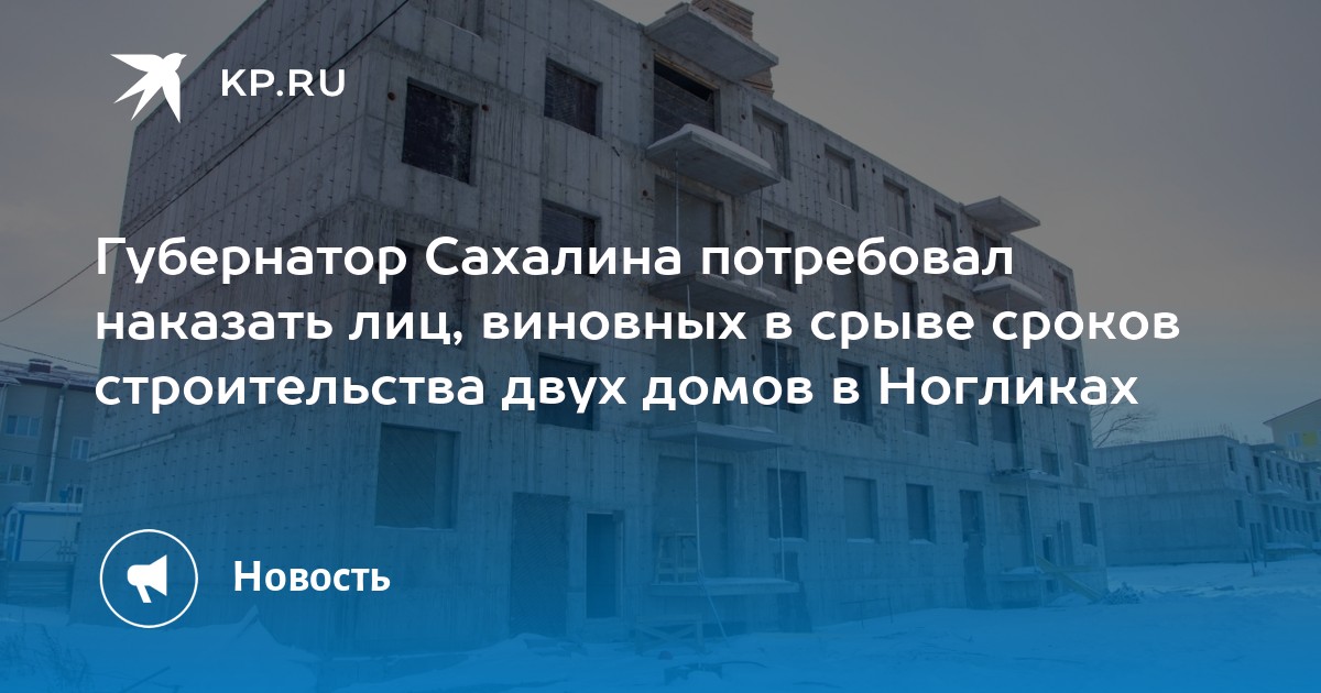 Строительство домов в ногликах