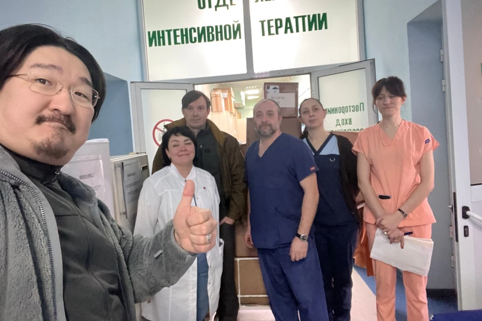 Новосибирские врачи провели несколько операций в Донецке и Луганске. Фото: Предоставлены Бадма Башанкаевым