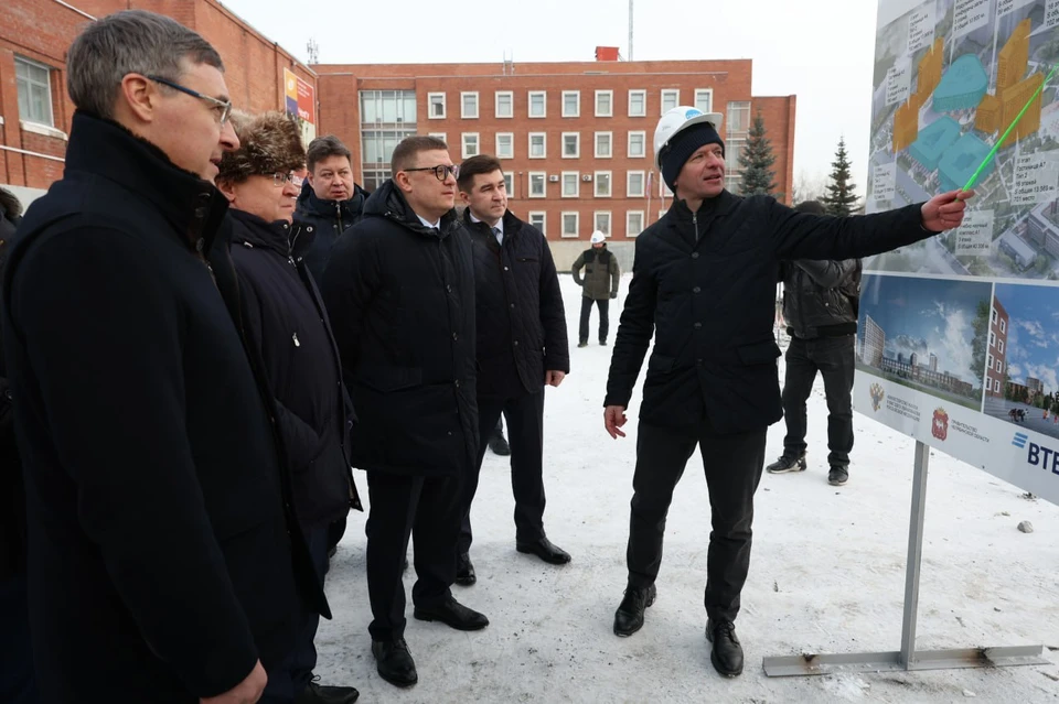 Межуниверситетский кампус в Челябинске стал первым из 25 проектов по России. Фото: пресс-служба губернатора.