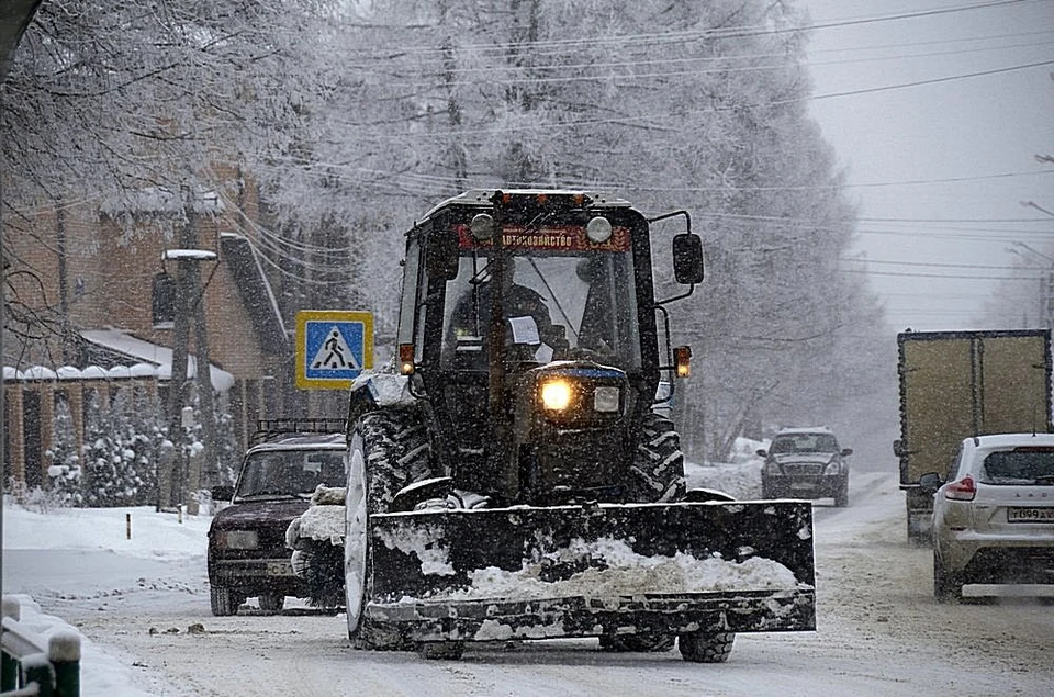 120 кубометров снега вывезли из Тулы за прошедшие сутки