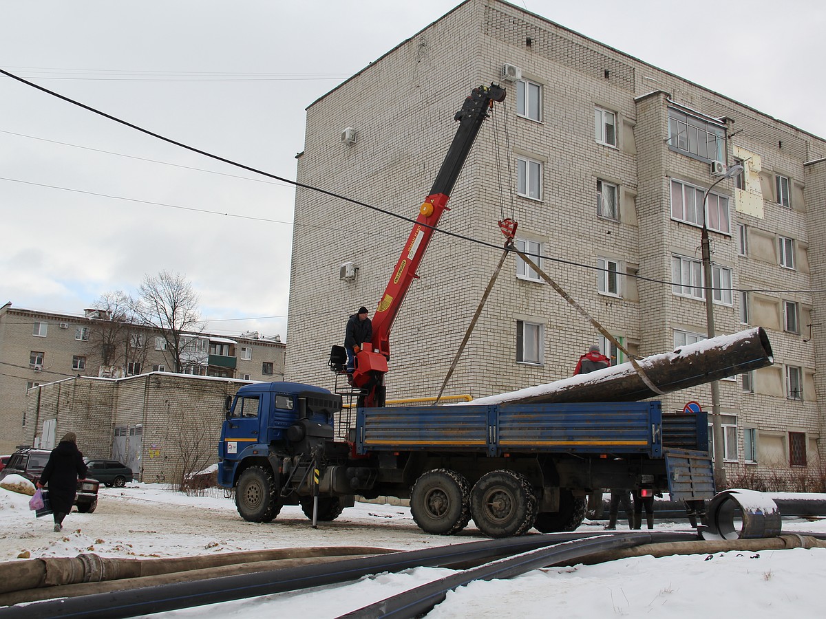 В Тамбове из-за ремонта коллектора возникли проблемы в расположенной на  Моршанском шоссе пятиэтажке - KP.RU