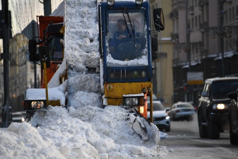 В Москве за прошедшие сутки выпало четыре сантиметра снега