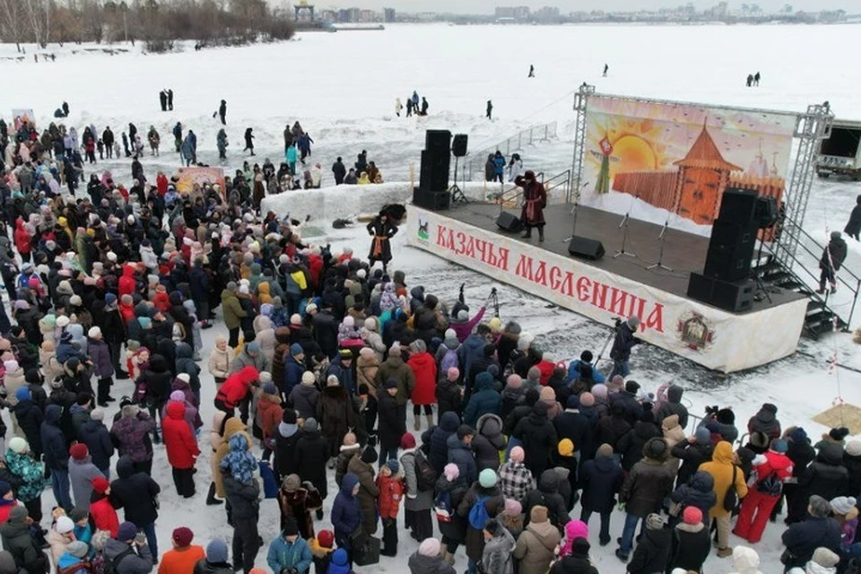 Более 5 тысяч человек посетили "Казачью Масленицу" 26 февраля