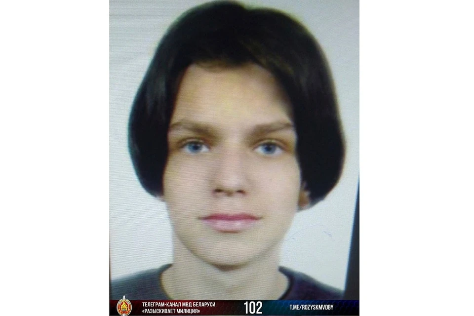 Разыскивается 17-летний минчанин Елистратов Андрей Евгеньевич. Фото: МВД